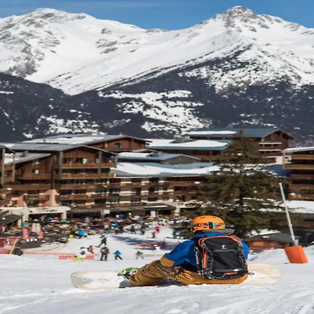 In Valfrejus Near Gondola *