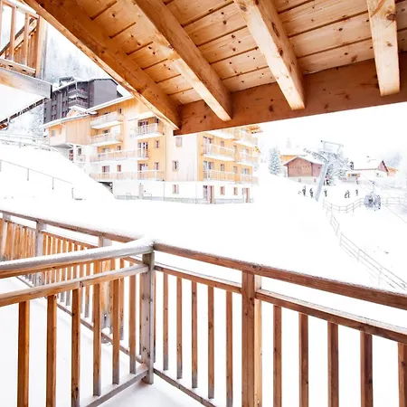 In Valfrejus Near Gondola
